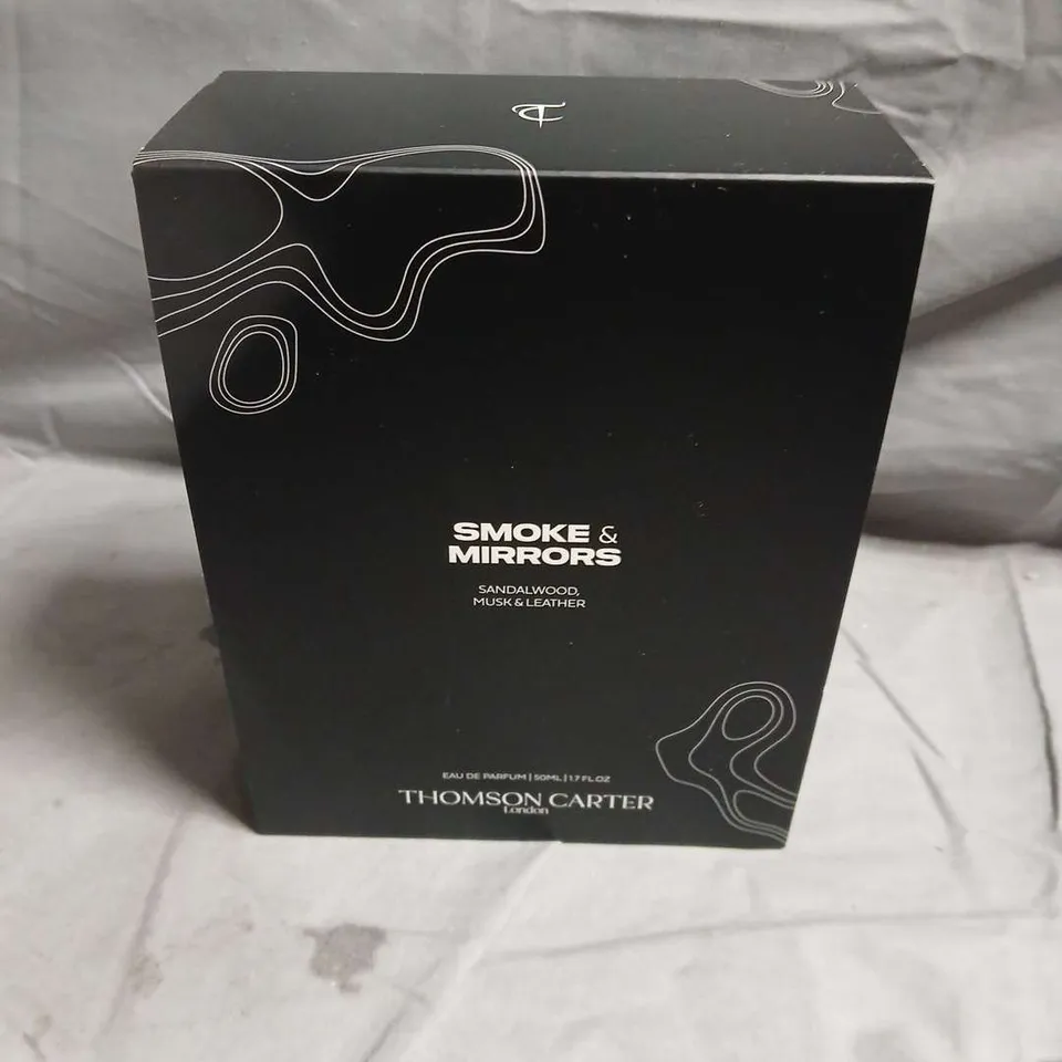 BOXED THOMPSON AND CARTER SMOKE AND MIRRORS EAU DE PARFUM 100ML