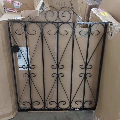 BOXED URIEGAS STANDARD SCROLL SINGLE GARDEN GATE (1 ITEM)