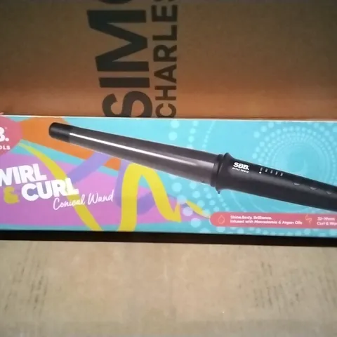 BOXED TWIRL AND CURL CONICAL WAND 