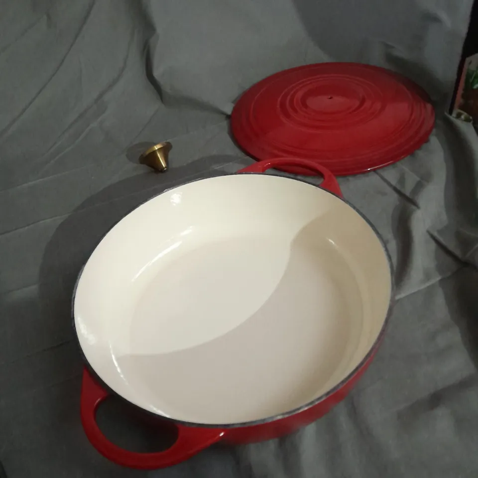 HABITAT SHALLOW CAST IRON PAN 