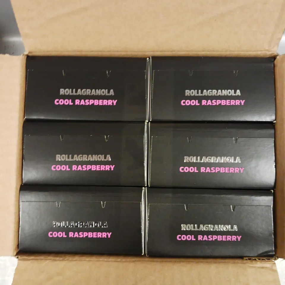 6 X BOXED ROLLAGRANOLA - COOL RASPBERRY 