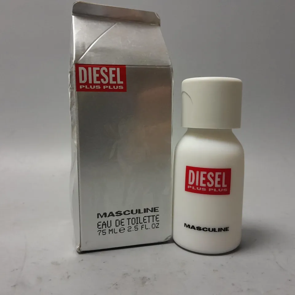 4 BOXED DIESEL MASCULINE EAU DE TOILETTE (4 x 75ml)