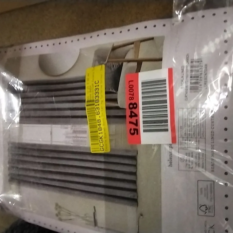 ESCALA EYELET ROOM DARKENING CURTAINS COLOUR: DAMSON SUZE: 66 X 72"