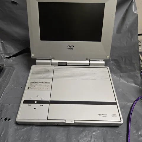 PVS3377 PORTABLE DVD PLAYER WITH RECHARGEABLE BATTERY