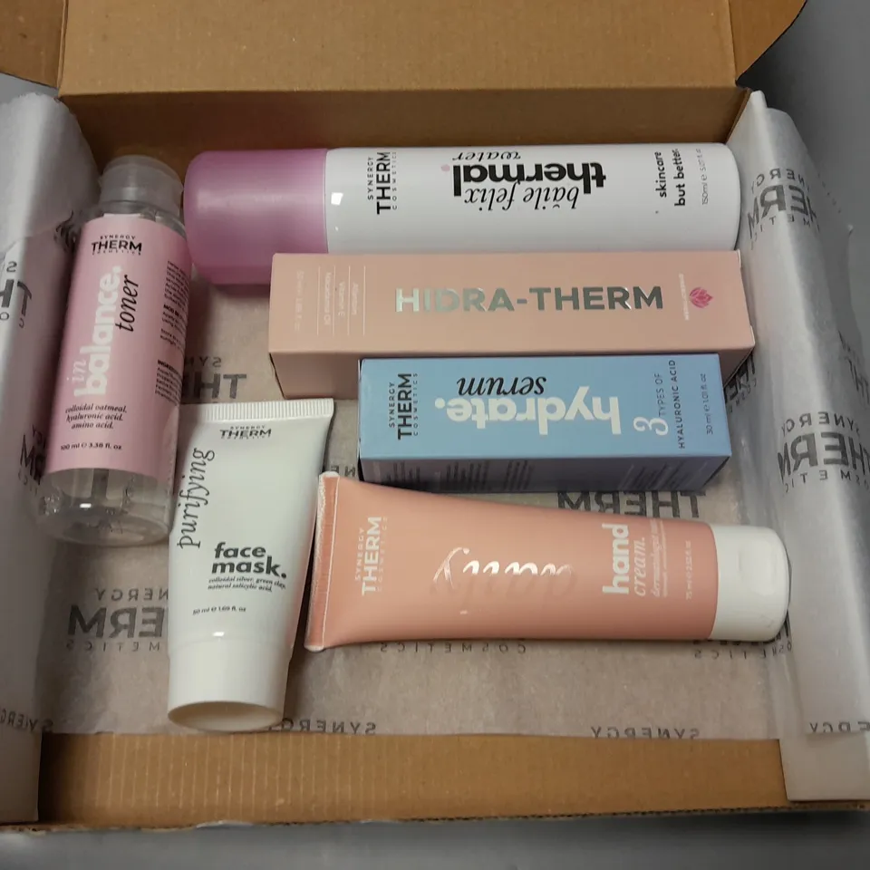 SYNERGY THERM COSMETICS 6-PIECE SKIN CARE SET
