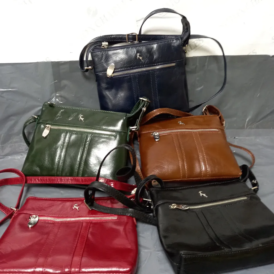 10 ASHWOOD ANGELA BAGS IN VARIOUS COLOURS