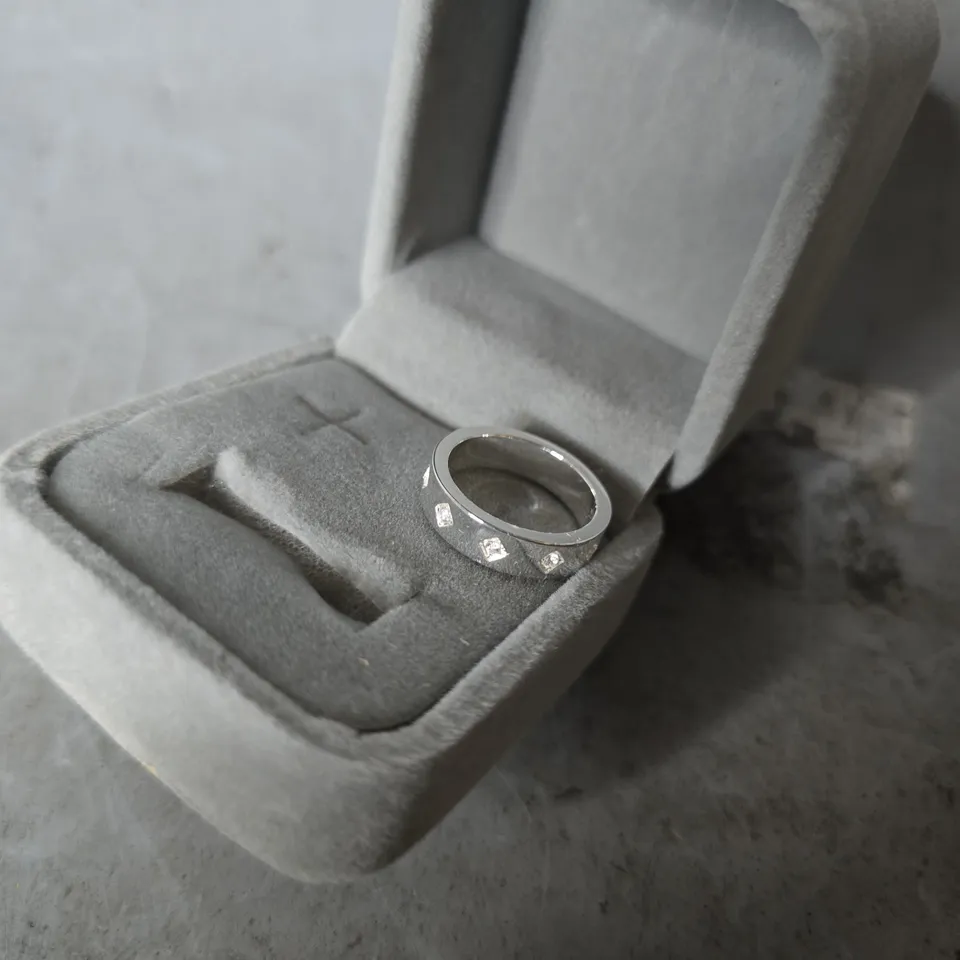 BOXED SAY IT WITH DIAMONDS 11.11 RING - SIZE UNSPECIFIED