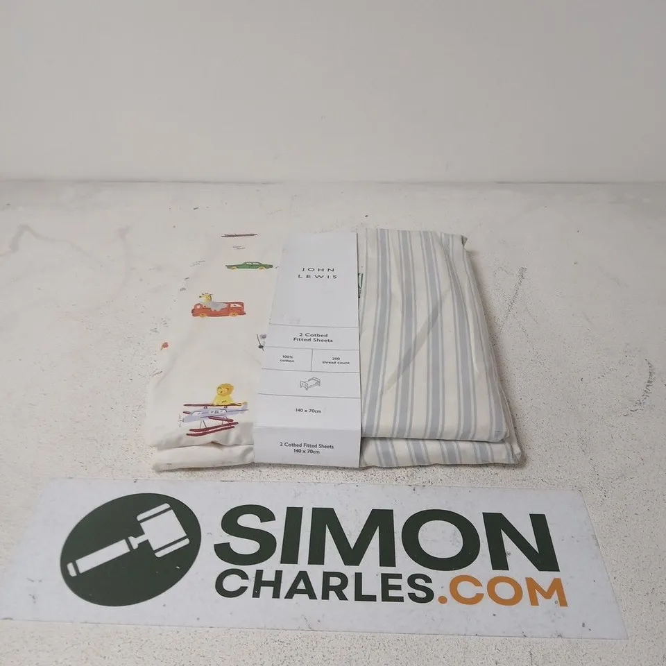 APPROXIMATELY 15 ASSORTED HOUSEHOLD ITEMS INCLUDING CURVER SMART ECO LINE SOUP CUP , JOHN LEWIS COTBED FITTED SHEETS AND SMARTSLEEVE PIPE SUPPORT 