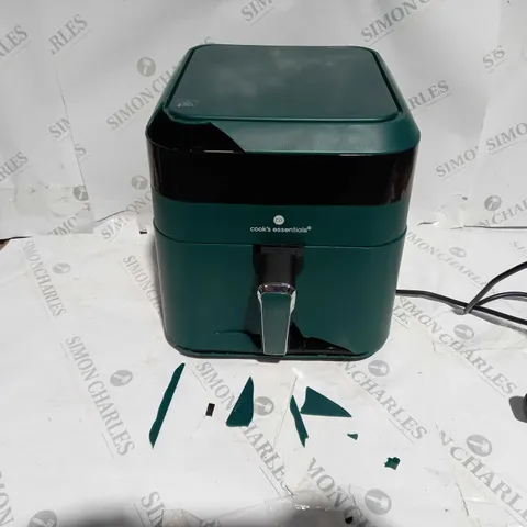COOKS ESSENTIALS AIR FRYER - EMERALD