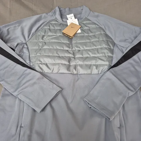 NIKE ACADAMY 1/4 ZIP JACKET SIZE M 