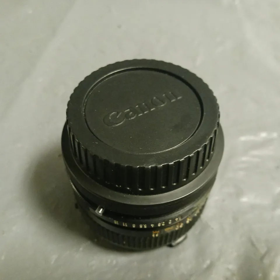 CANON LENS FD 50MM 1:1.4