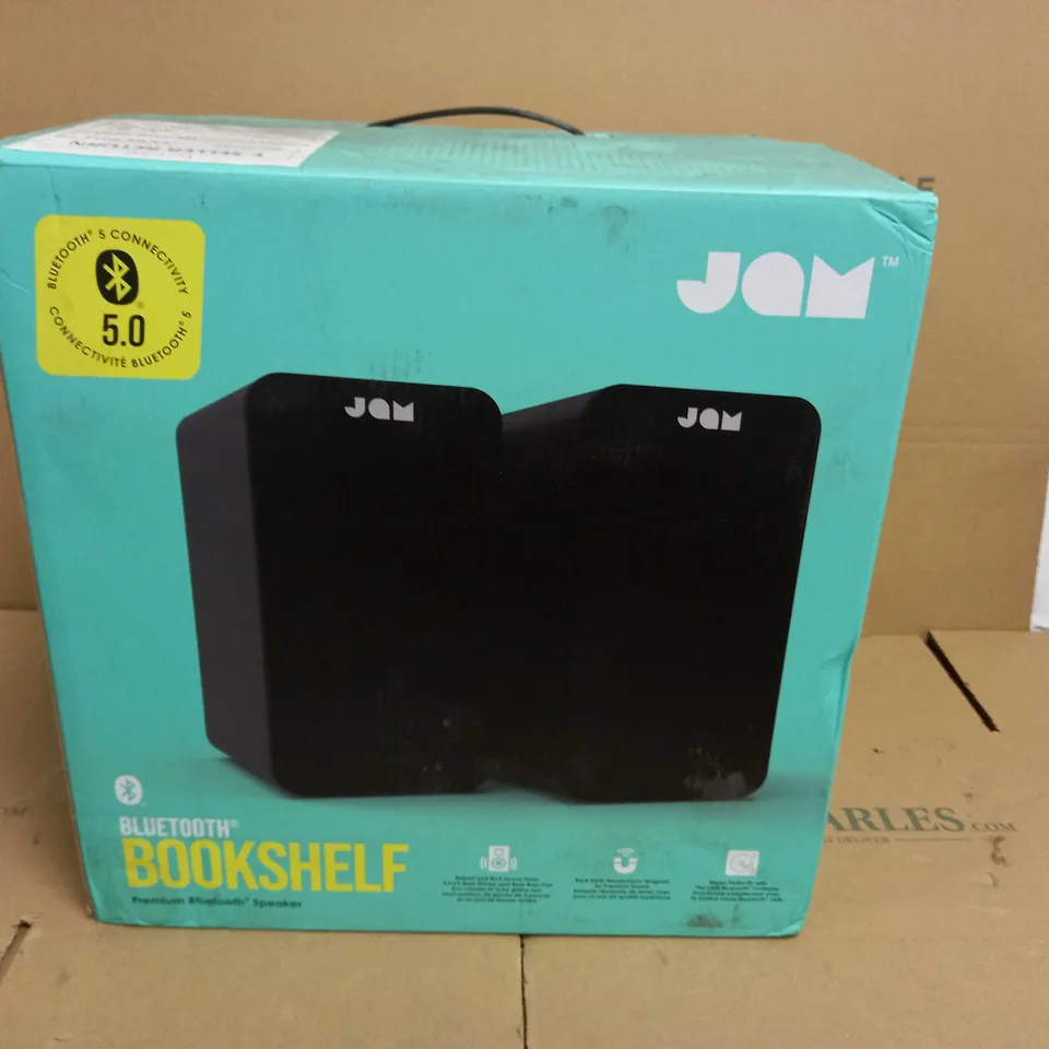 JAM BLUETOOTH BOOKSHELF SPEAKERS