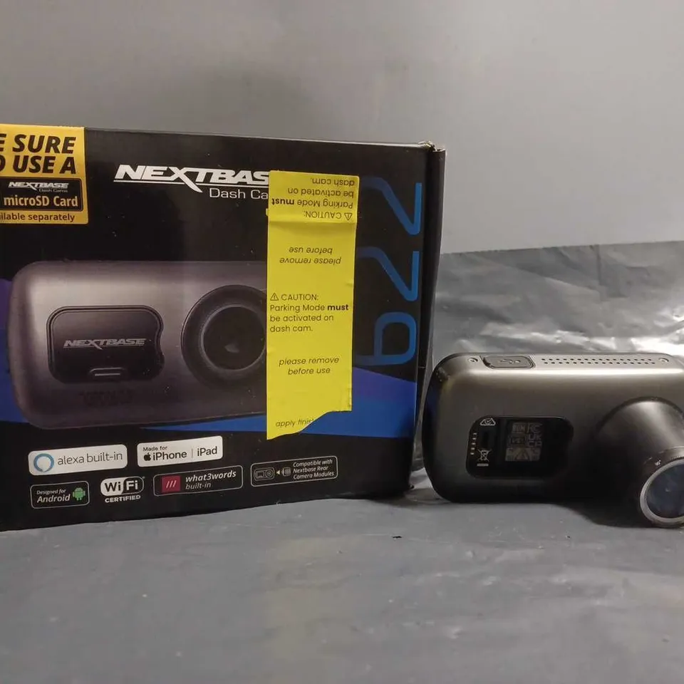 BOXED NEXTBASE 622 DASK CAM 