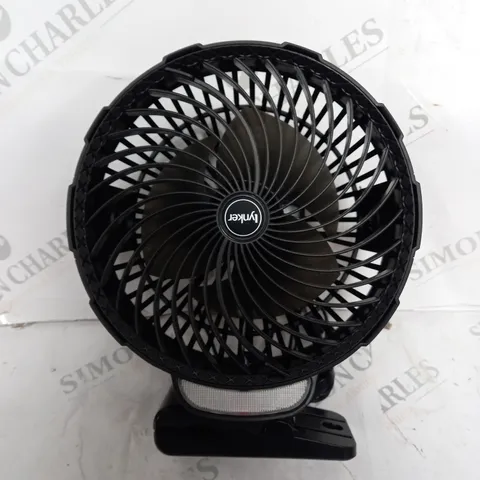 LYNKER CAMPING FAN WITH LED LIGHTS