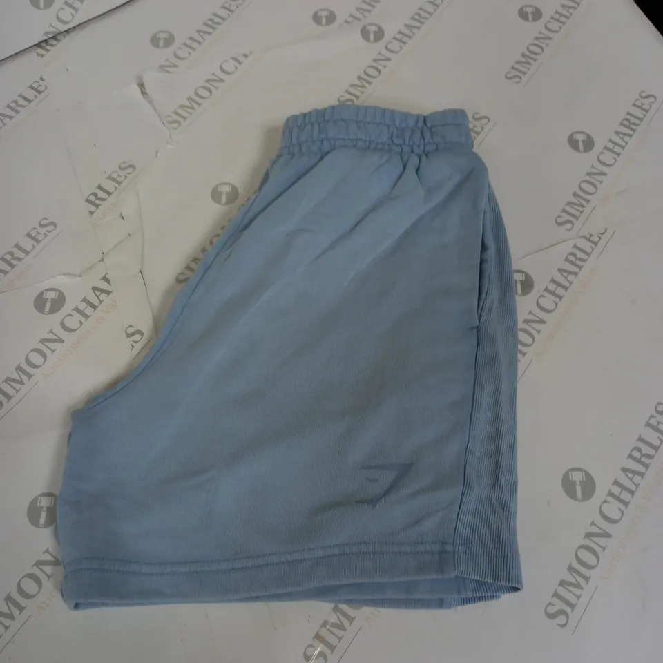 GYM SHARK SHORTS - LIGHT BLUE - SMALL