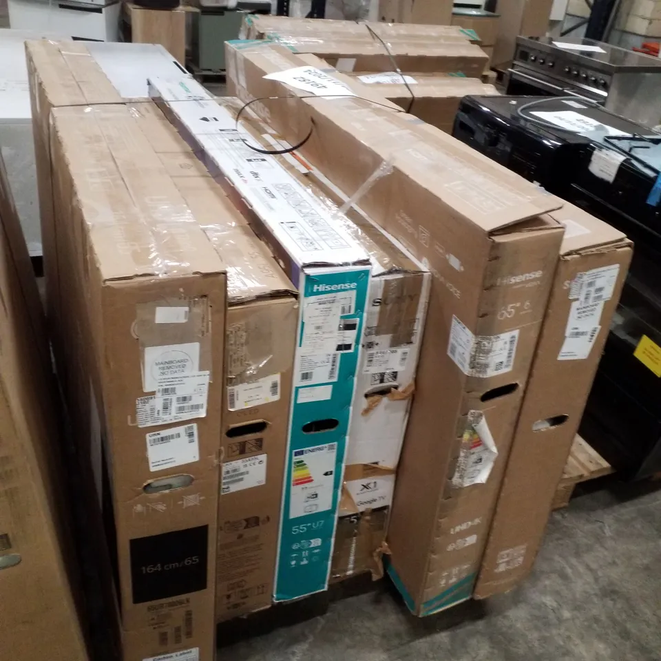 PALLET CONTAINING 6 ASSORTED SMART TVS