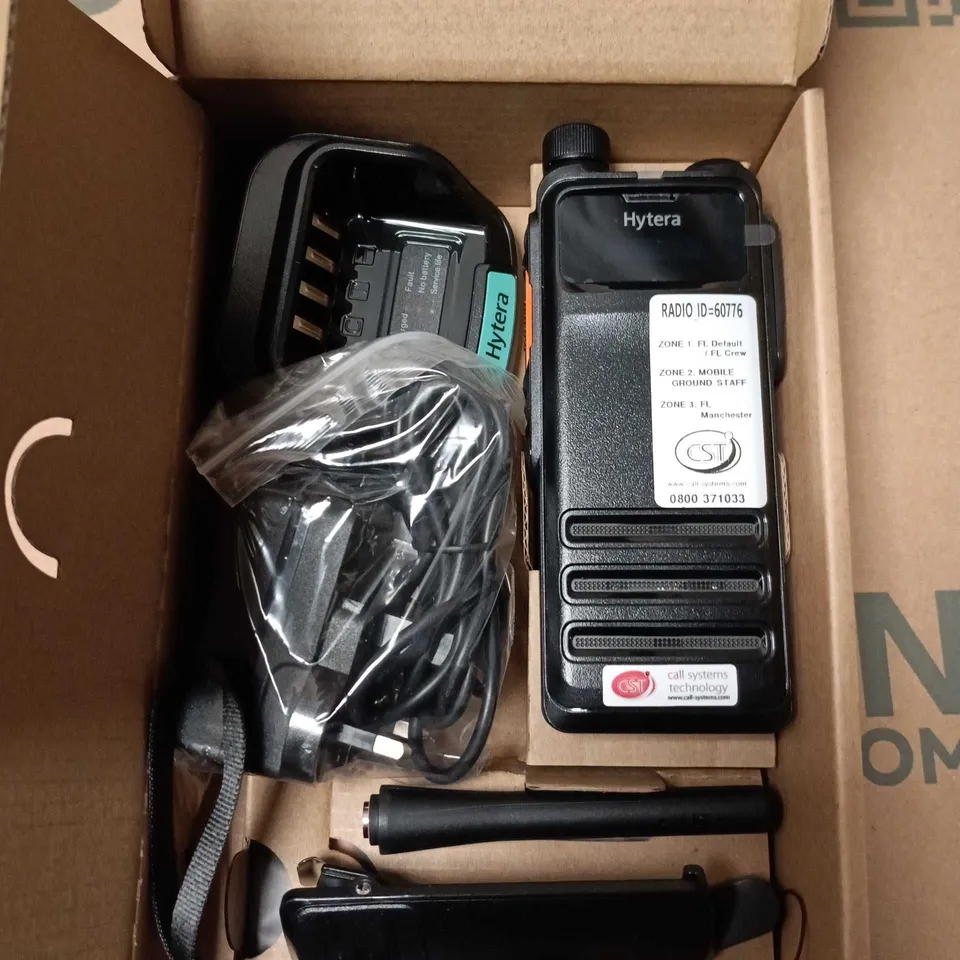 HYTERA HP705 UV DIGITAL PORTABLE RADIO