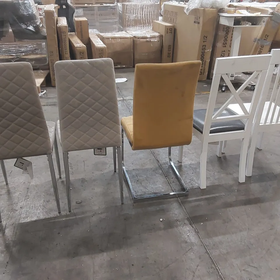 5x ASSORTED DINING CHAIRS