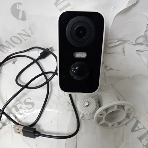 BOXED IEGEEK WIRE-FREE BATTERY SECURITY CAMERA WITH SOLAR PANEL