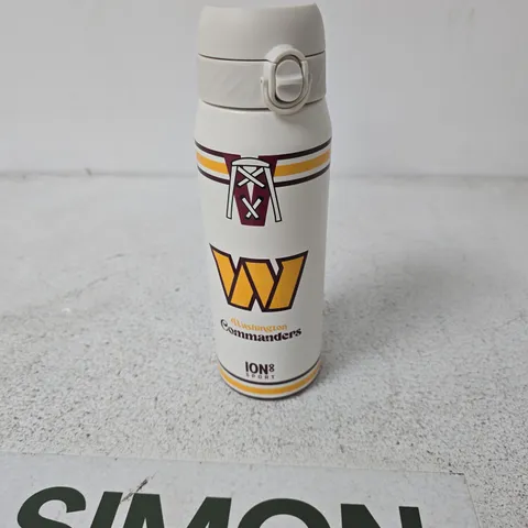 WASHINGTON COMMANDERS WHITE INSULATED WATER BOTTLE – ION8 SPORT