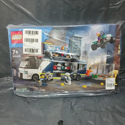 LEGO POLICE MOBILE CRIME LAB TRUCK - 60418