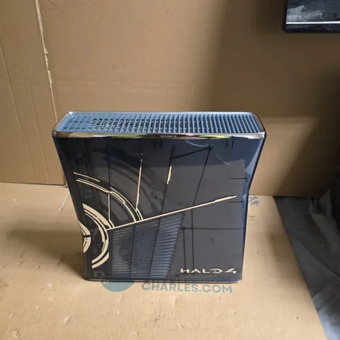 MICROSOFT XBOX 360 HALO 4 LIMITED EDITION CONSOLE – BLUE/BLACK ARTWORK