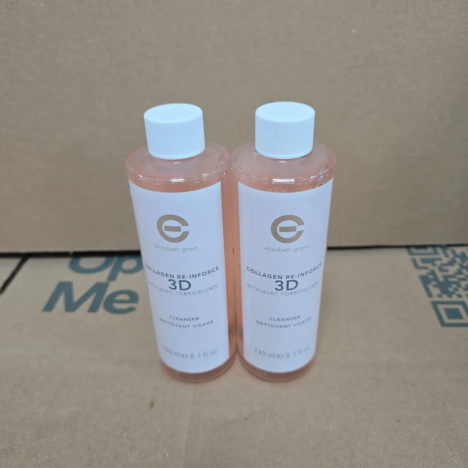ELIZABETH GRANT COLLAGEN RE-INFORCE 3D FIRMING CLEANSER DUO – 240ML EACH