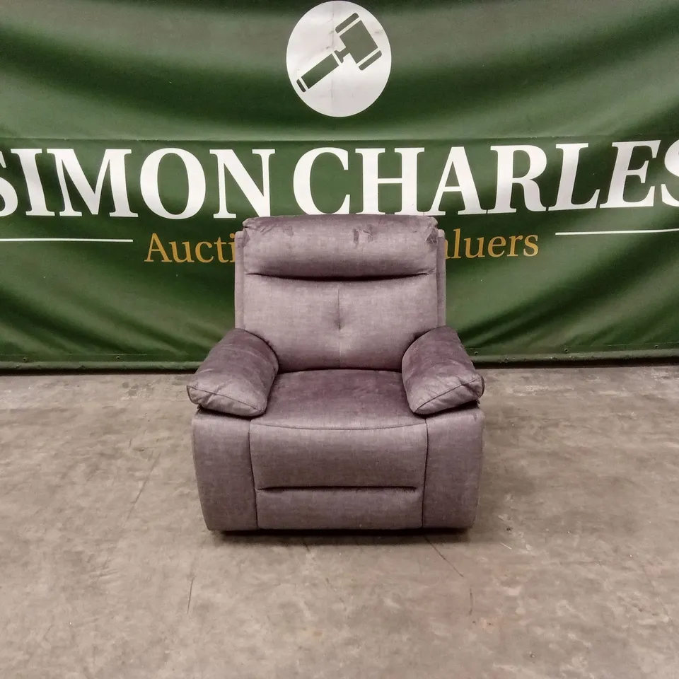 IVANA FABRIC POWER RECLINER ARMCHAIR WITH USB CHARGING AND STORAGE RRP £749