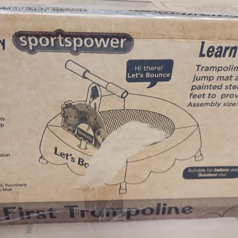 BOXED FISHER PRICE TODDLER TRAMPOLINE