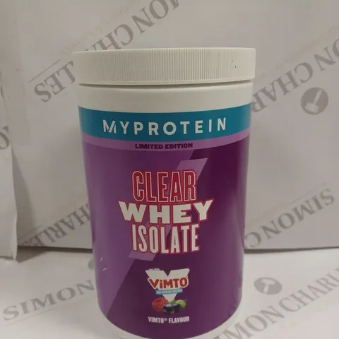 SEALED MYPROTEIN CLEAR WHEY ISOLATE - VIMTO 522G