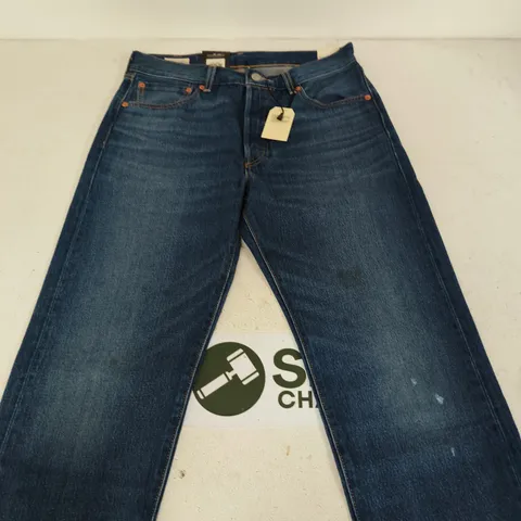 LEVI'S 501 JEANS – DARK WASH, MEN'S, UK 32 X 32