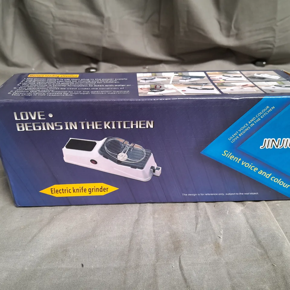 LOT OF 9 BOXED KNIFE GRINDERS