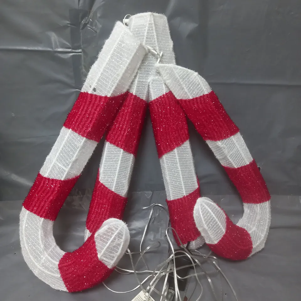 CANDY CANES OUTDOOR LIGHT 