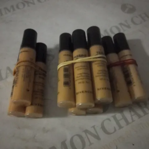 GROUP OF 10 ASSORTED GIVENCHY TEINT COUTURE EVERWEAR FOUNDATIONS