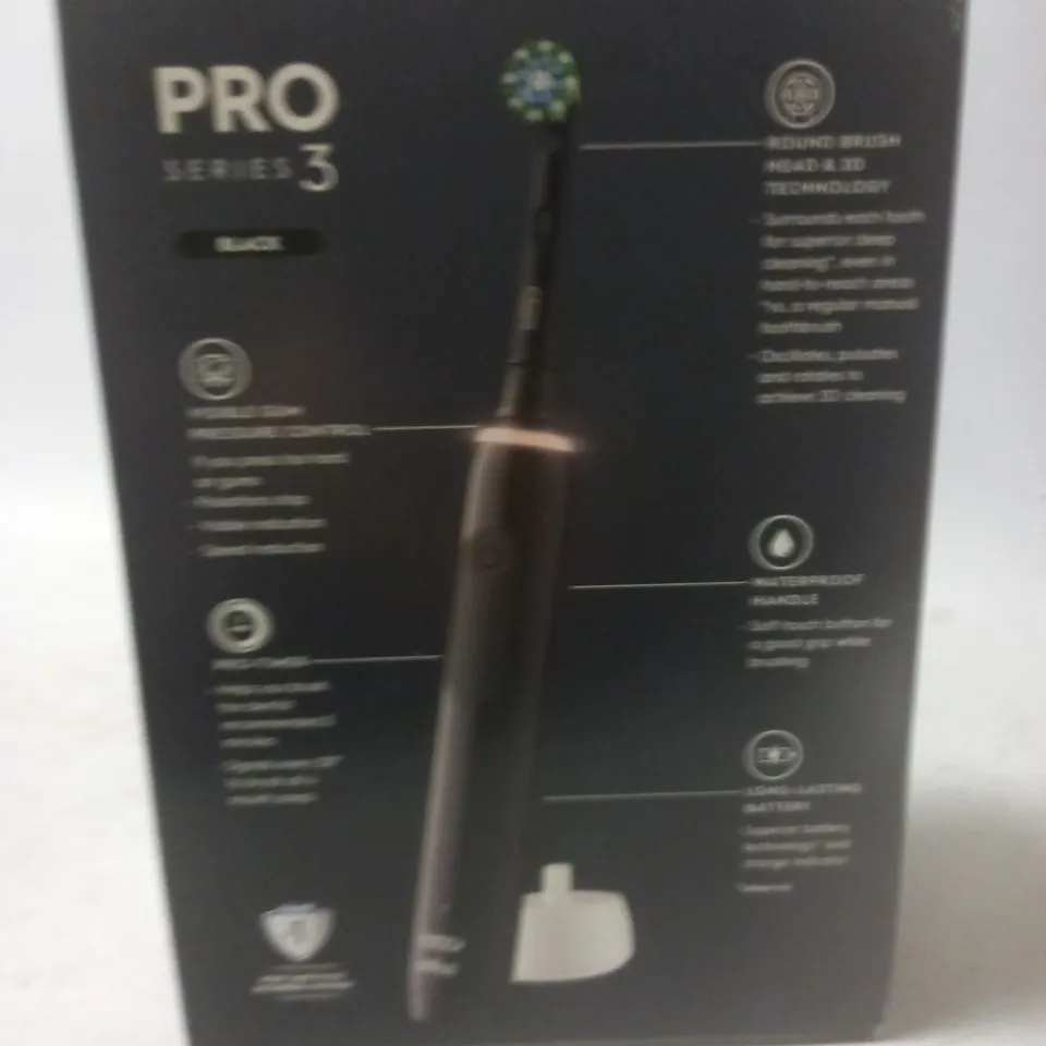 SEALED ORAL-B PRO SERIES 3 TRAVEL EDITION TOOTHBRUSH