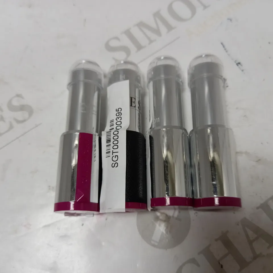 LOT OF 4 GIVENCHY LIPSTICKS - 205 FUCHSIA IRRESISTIBLE 