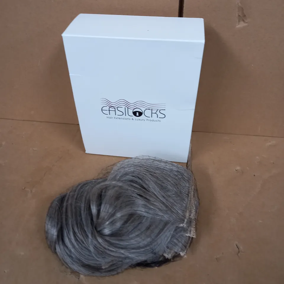 EASILOCKS 10 PIECE VOLUME HAIR PIECE LIGHT GREY