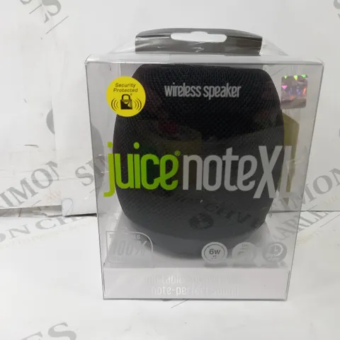 BOXED JUICENOTE XL SPEAKER - BLACK