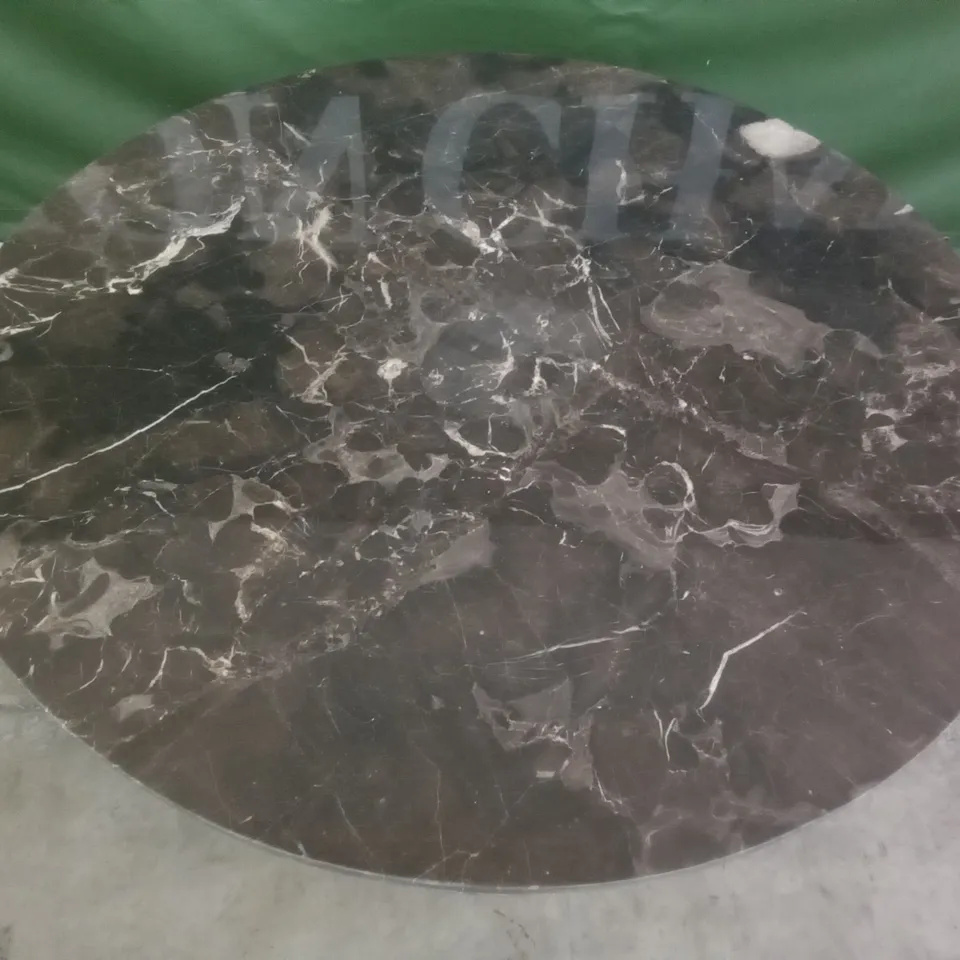 ROUND MARBLE DINING TABLE 