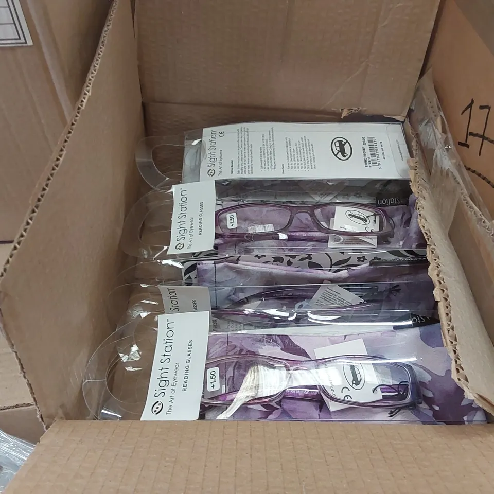 PALLET CONTAINING APPROXIMATELY 3137x PAIRS OF BRAND NEW FOSTER GRANT/SIGHT STATION READING GLASSES
