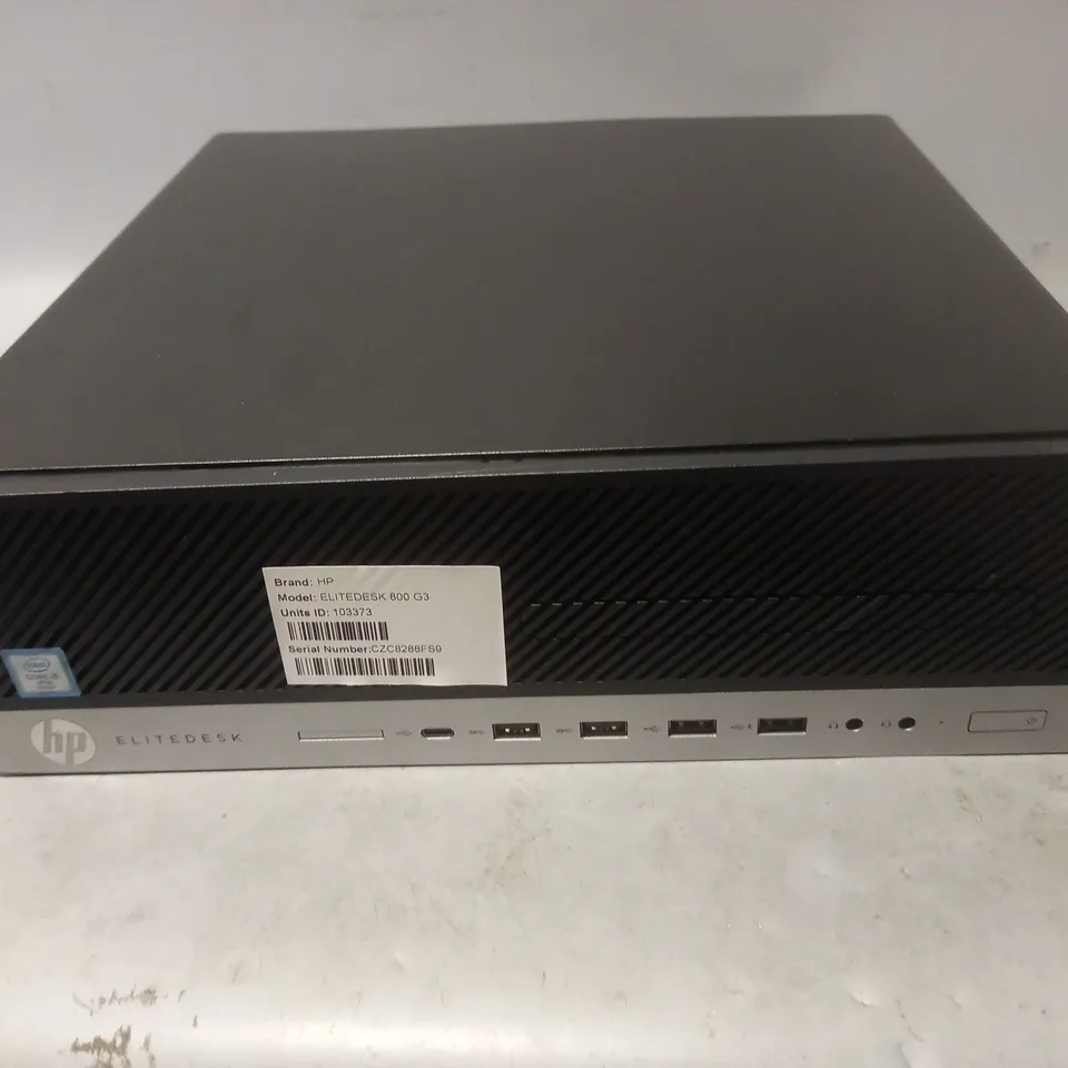 HP ELITEDESK 800 G3 INTEL CORE I5 VPRO COMPUTER