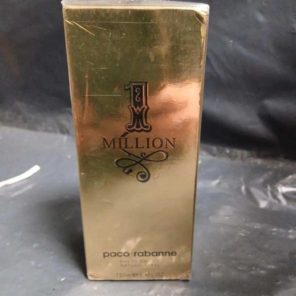 BOXED PACO RABANNE 1 MILLION EAU DE TOILETTE SPRAY 100ML