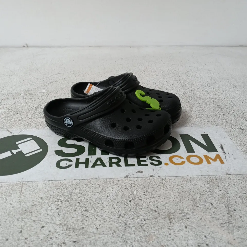 CROCS CHILDREN BLACK SIZE C12 UNBOXED