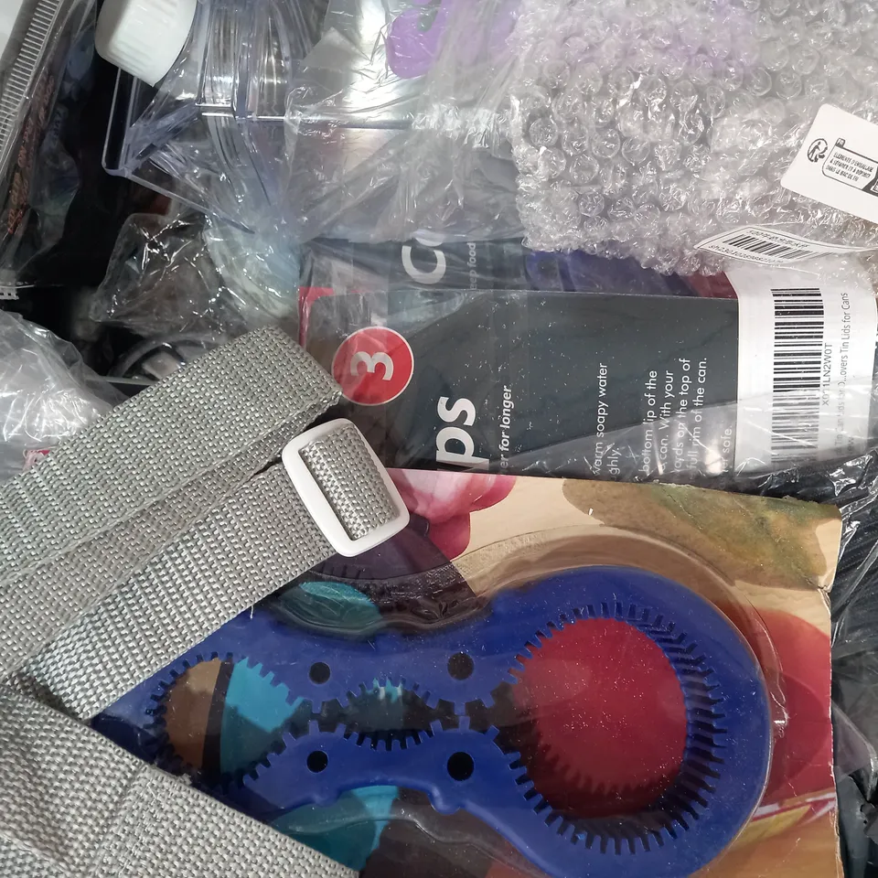 LOT OF APPROXIMATELY 10 ASSORTED HOUSEHOLD ITEMS TO INCLUDE 2 PIECE CORRECTION SET, 12 PIECE HOSE CLAMP SET, KOMBAT STEALTH TAPE, ETC