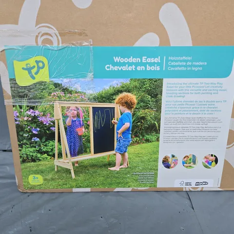 BOXED TP 2-WAY WOODEN EASEL ( 1BOX)