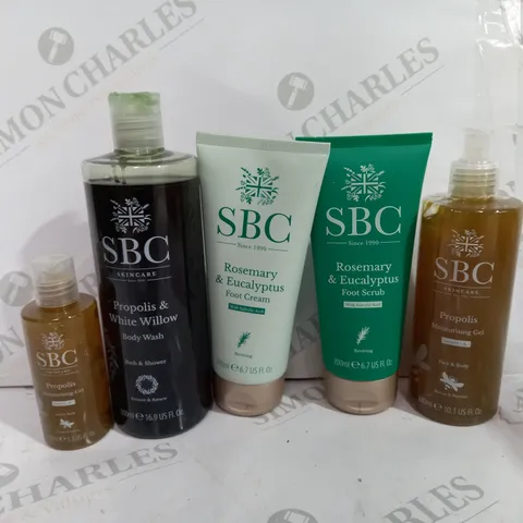 BOXED SBC SHOWER GIFT SET