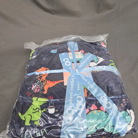 SEALED OODIE OVERSIZED HOODED BLANKET - DINOSAUR