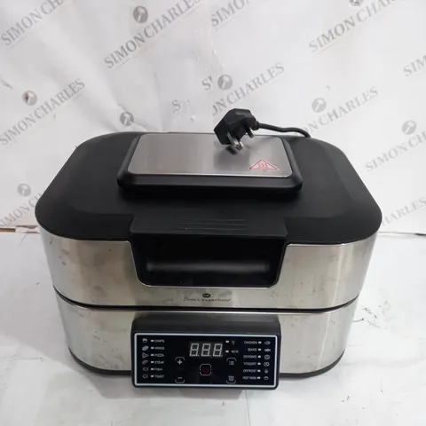 BOXED COOK'S ESSENTIALS GRILL & AIRFRYER 5.5L