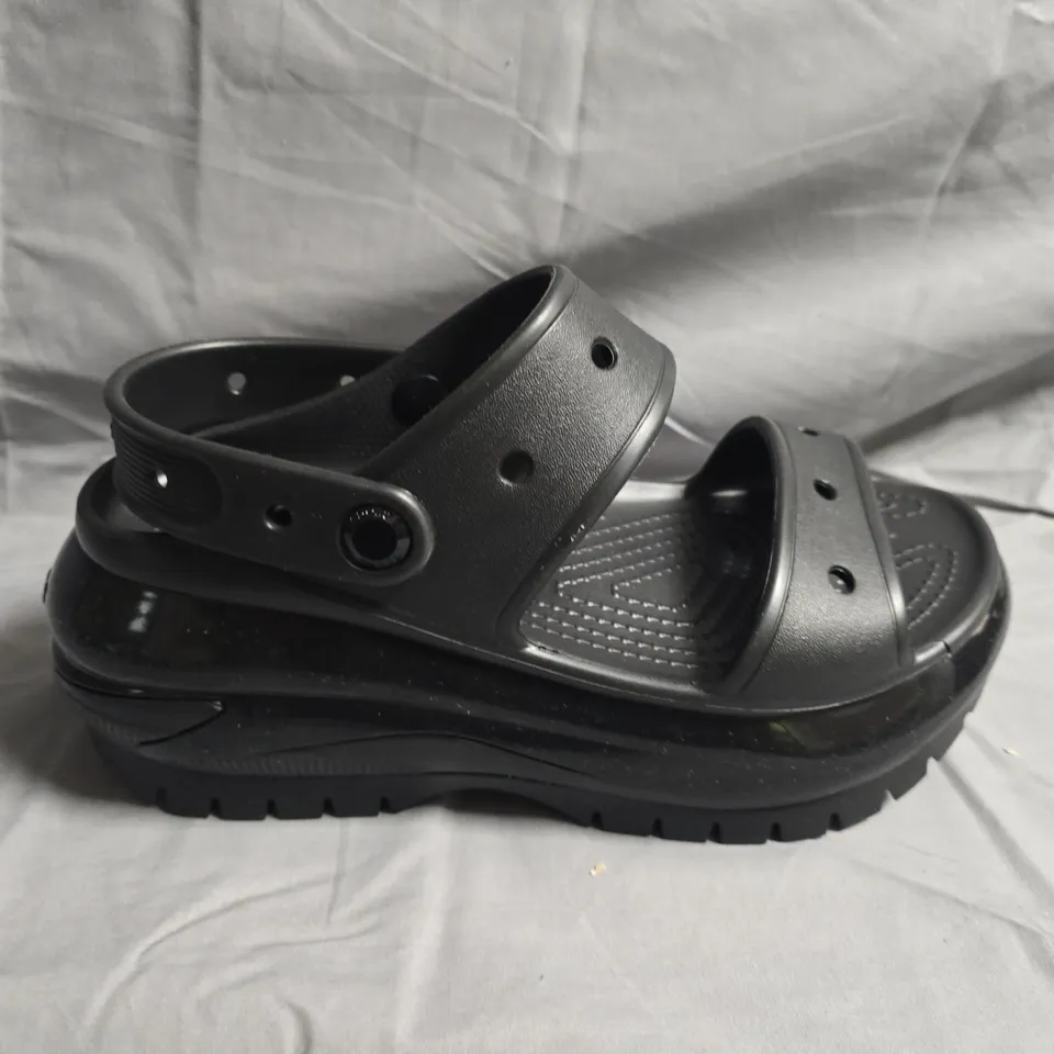 PAIR OF CROC MEGA CRUSH SANDALS - UK SIZE M4/ W5