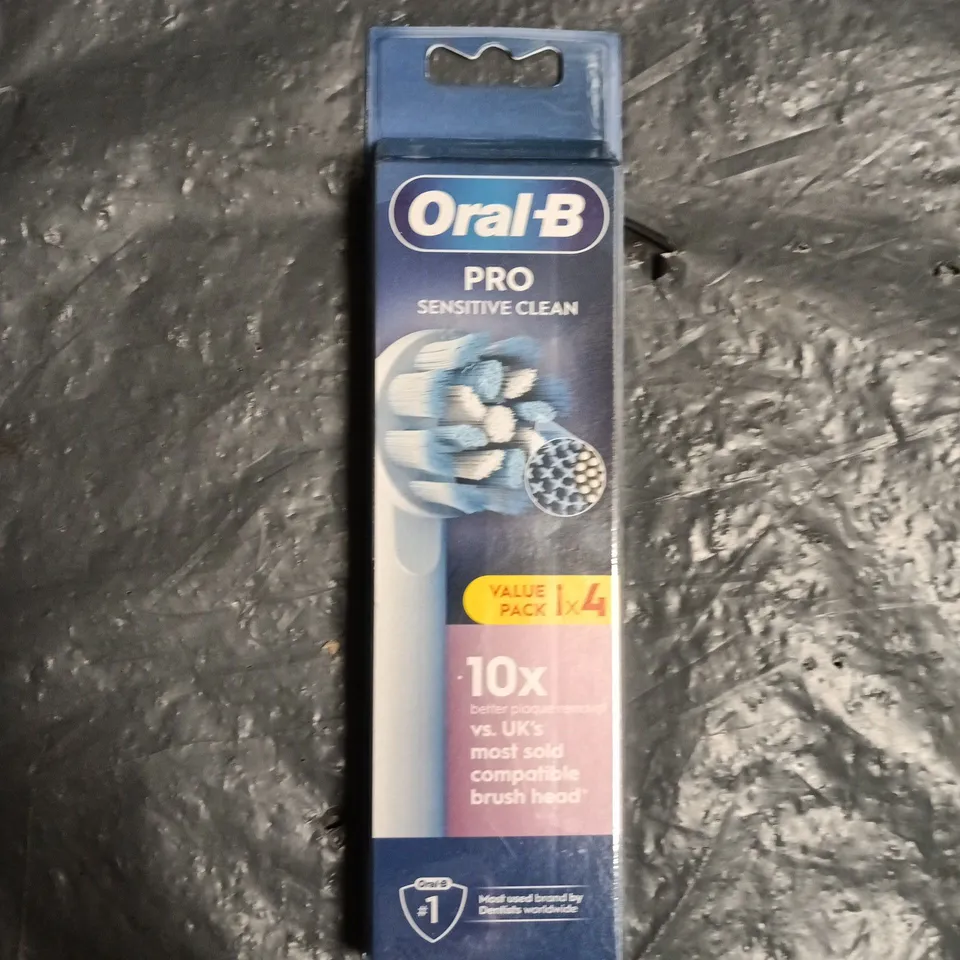 ORAL-B PRO SENSITIVE CLEAN VALUE PACK - REPLACEMENT ELECTRIC TOOTHBRUSH HEADS